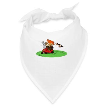 Cheffe on Tour - Bandana - Weiß - Vorne