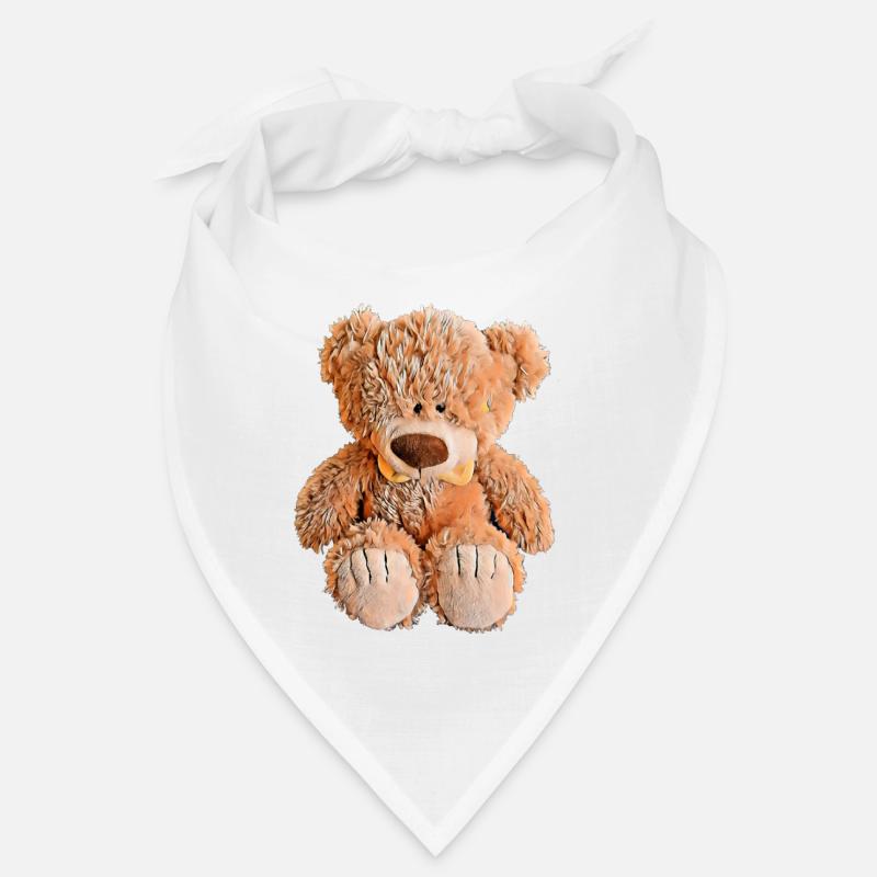 Cute Teddy Bear Bandana