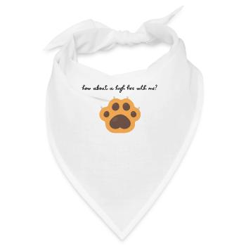 Tierliebe PAWS - Bandana - Weiß - Vorne