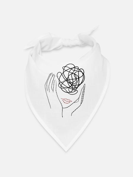 Confusion - Bandana - blanc