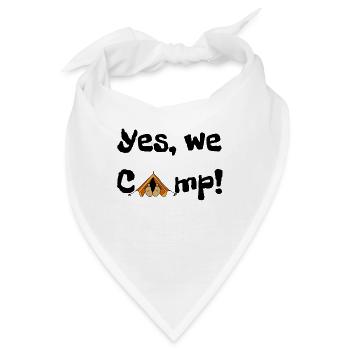 We camp 1 - Bandana - Weiß - Vorne