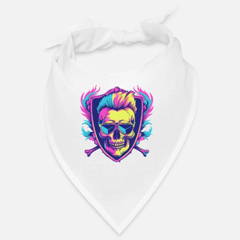 Punk Skeleton Party Bandana