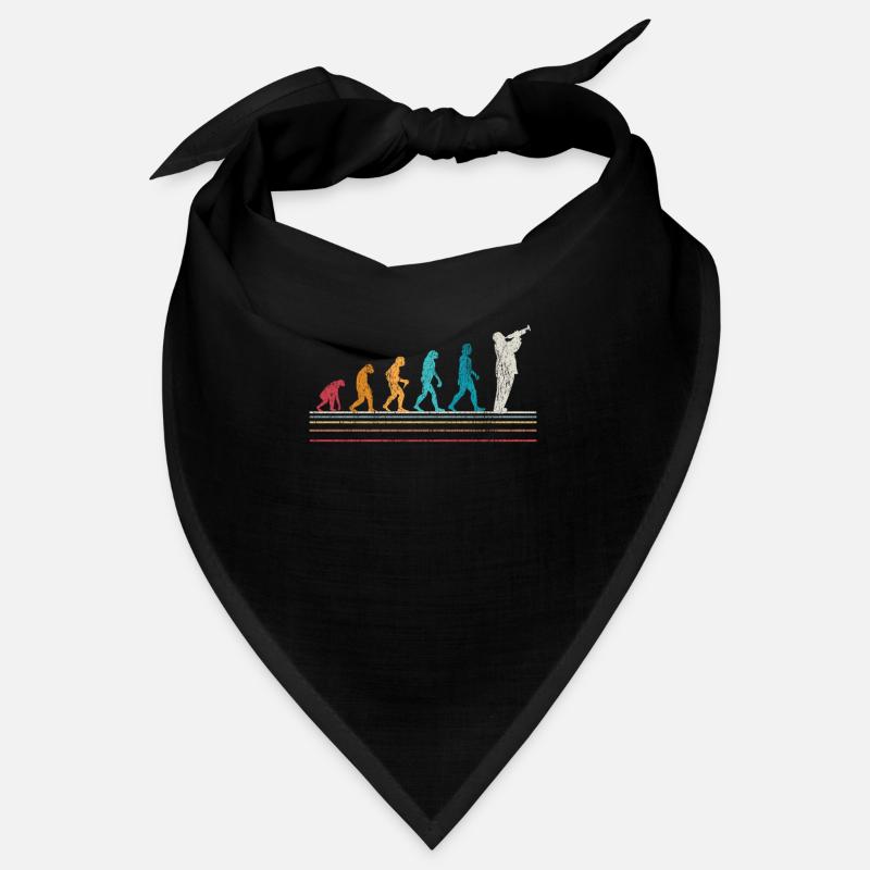 Trumpet Evolution Retro Vintage Bandana