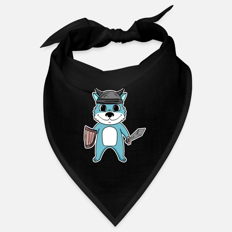 Wikinger Wolf Bandana
