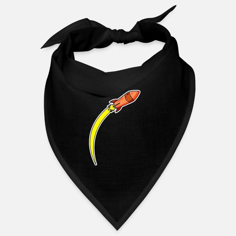 Rakete Orange Bandana