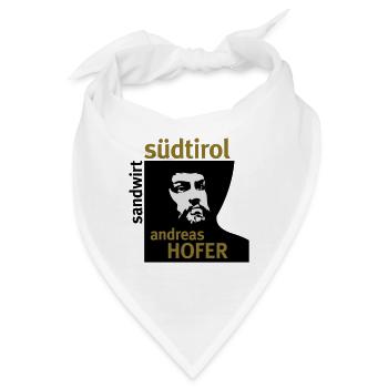 Andreas Hofer · Sandwirt Südtirol - Bandana - Weiß - Vorne