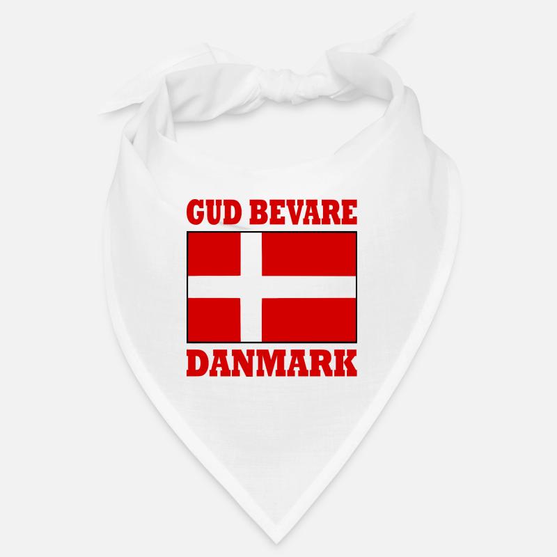 Gud bevare danmark - Bandana - Weiß