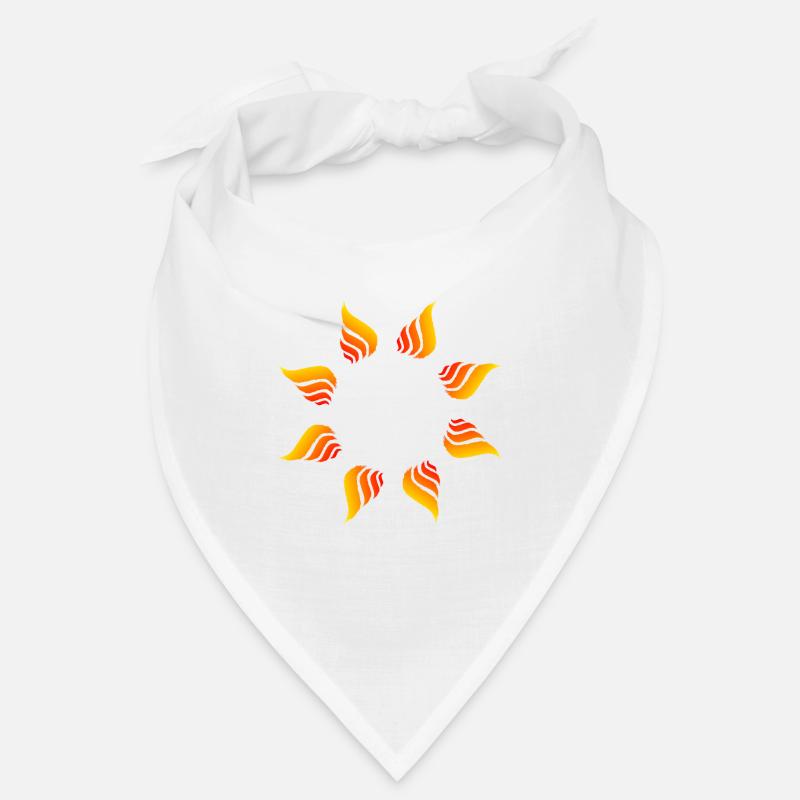 Feuer Kreis Kreisform Bandana