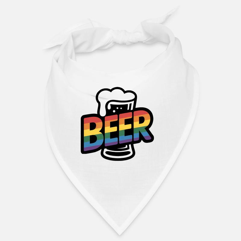 Queer Beer - Cool Beer Logo Bandana