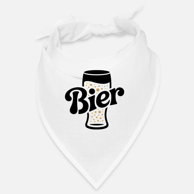 Bier - Funny Alcohol Logo Bandana