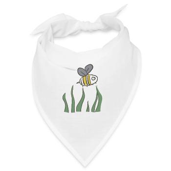 biene umwelt - Bandana - Weiß - Vorne