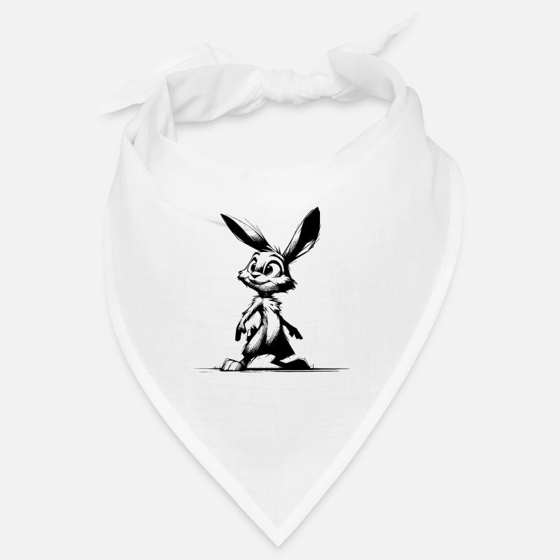 Bunny with big eyes and ears Bandana