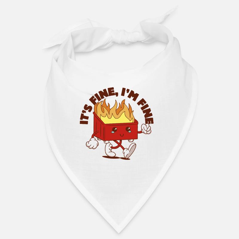 Dumpster Fire Vibes Bandana