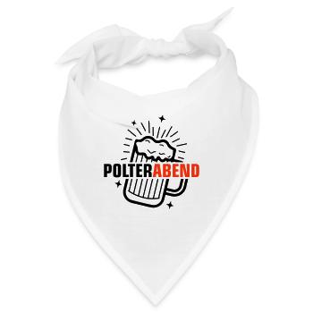 Polterabend Bier - Bandana - Weiß - Vorne