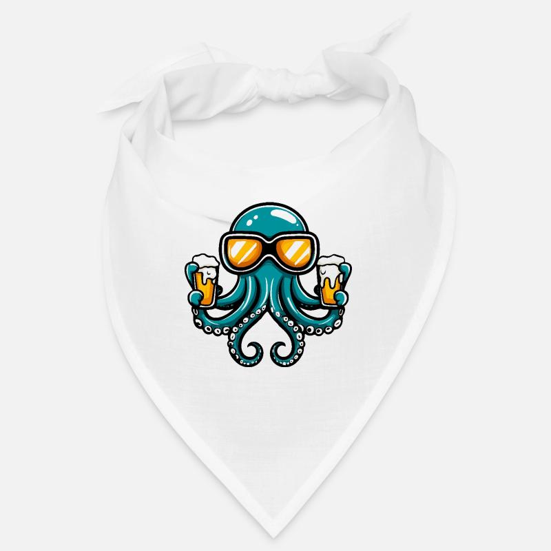 Oktopus Apres Ski Bier Bandana