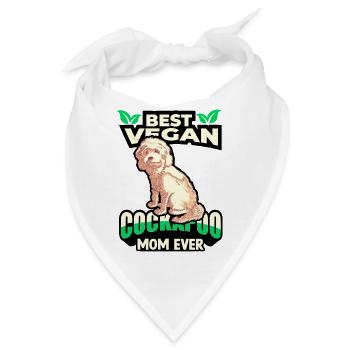 Cockapoo - Bandana - Weiß - Vorne