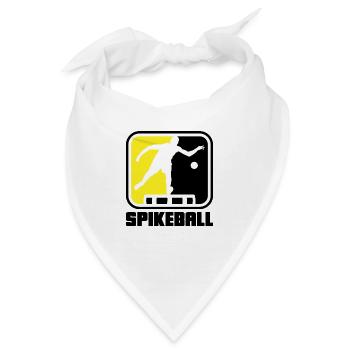 Roundnet Spike Ball Spikeball Fun - Bandana - Weiß - Vorne