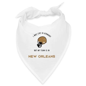 New Orleans - Bandana - Weiß - Vorne