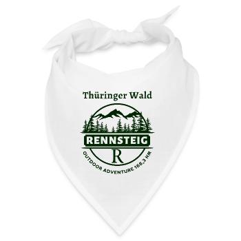 Rennsteig-Thüringer Wald-Thüringen - Bandana - Weiß - Vorne