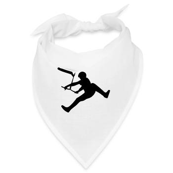 Stuntscooter Scooter Tretroller - Bandana - Weiß - Vorne