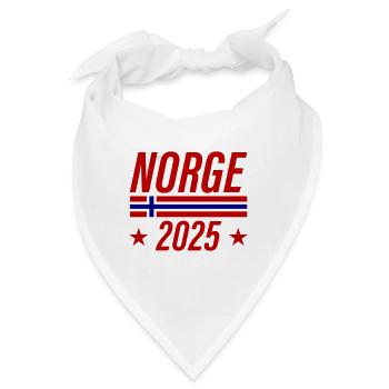 Norwegen 2025 Norge - Bandana - Weiß - Vorne