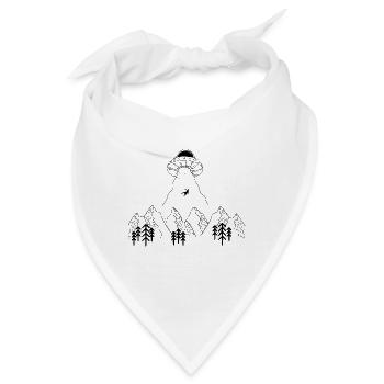 ufo kuhentführung - Bandana - Weiß - Vorne