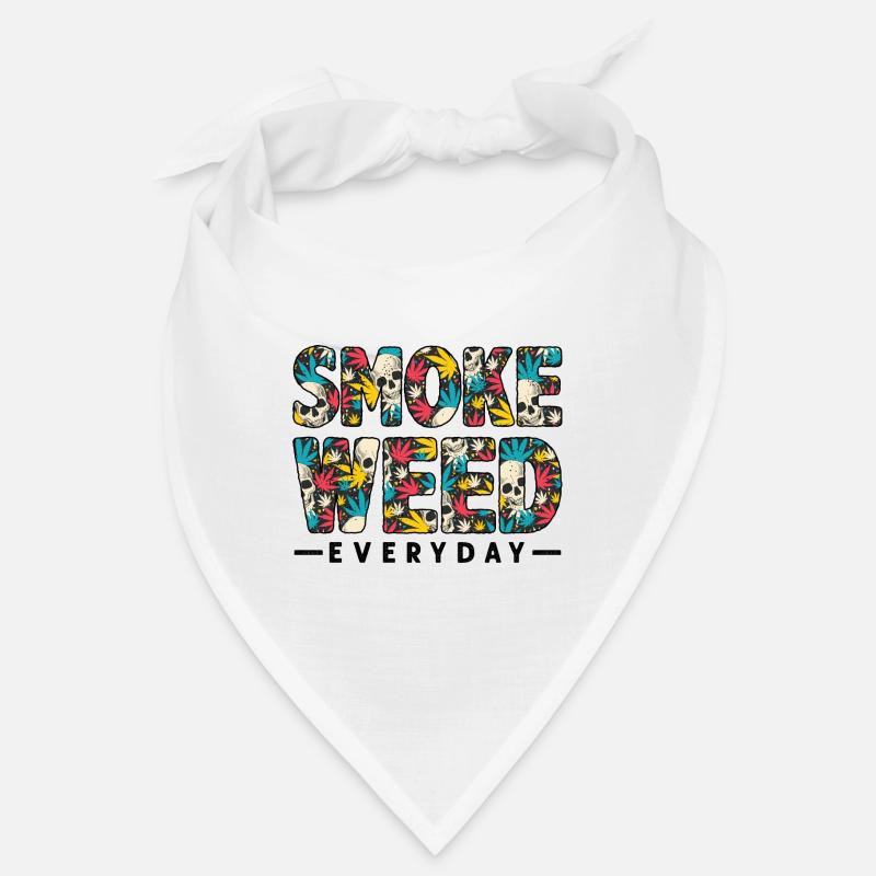 Cannabis Marijuana Weed Fumer Bandana