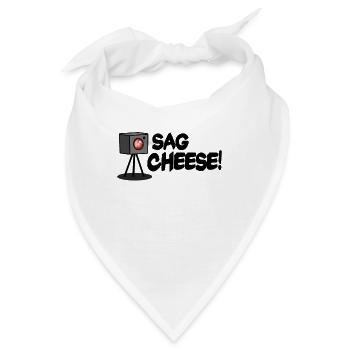 Sag Cheese Radarkontrolle Blitzer MPU Tuning Punkt - Bandana - Weiß - Vorne
