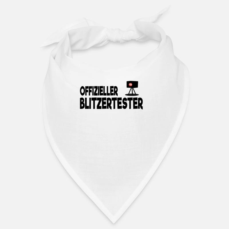 Offizieller Blitzertester Radarkontrolle Blitzer Bandana