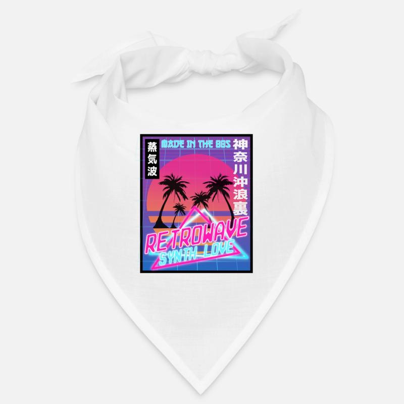 Vaporwave Aesthetic Style 80th MC Plunderphonics Bandana