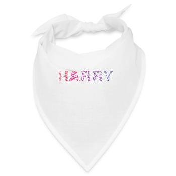 Harry Brief Name - Bandana - Weiß - Vorne