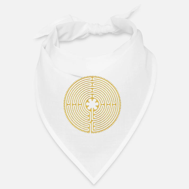 Chartres Labyrinth Long Way 3 Bandana