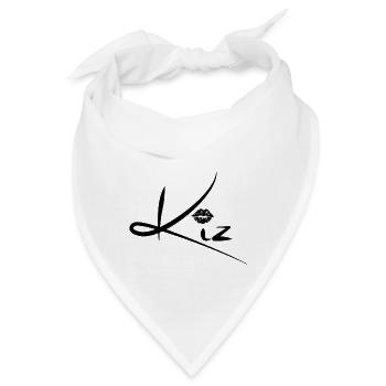 Kizomba Urban Kiz Semba Afro SBK Musik dance Ragga - Bandana - Weiß - Vorne