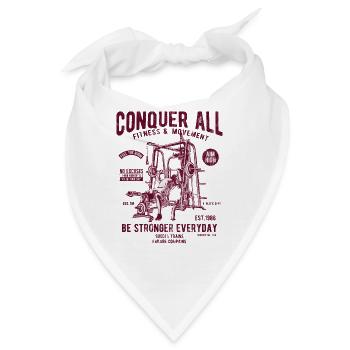 FITNESS & MOVEMENT - Fitness & Training Shirt - Bandana - Weiß - Vorne