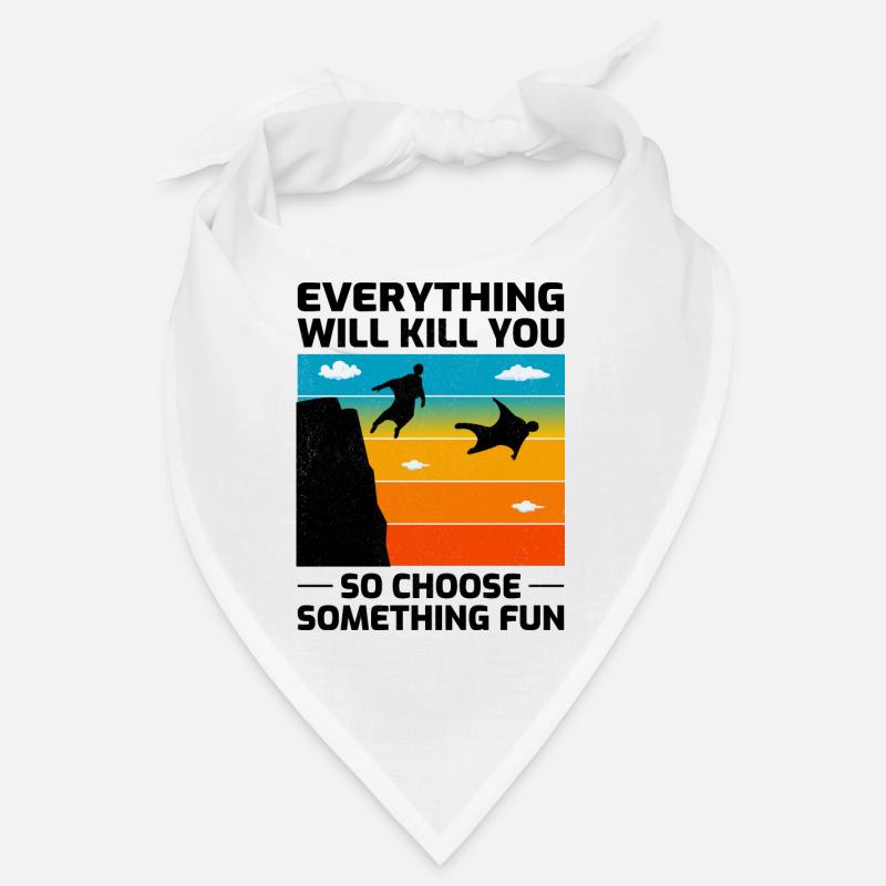 Wingsuit flying Base Jumping Skydiving Wingsuiting Bandana