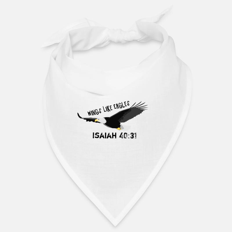 Wings like eagles - Isaiah 40,31 - Bible Jesus4m3 Bandana