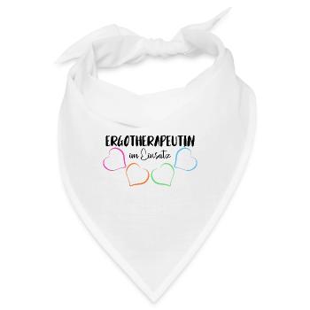 ERGOTHERAPEUTIN ERGOTHERAPIE - Bandana - Weiß - Vorne
