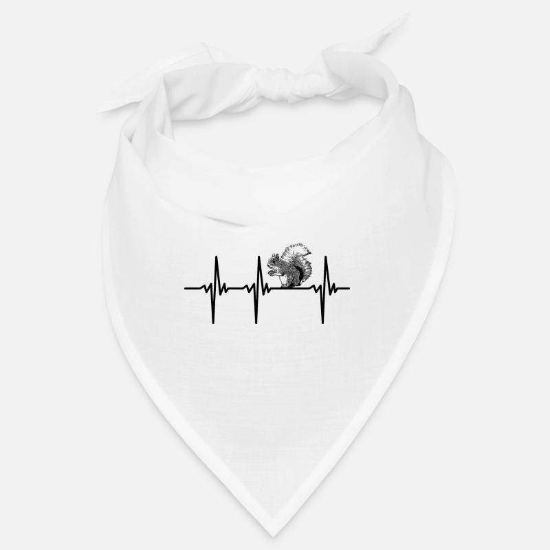 Rythme cardiaque pour les écureuils Bandana