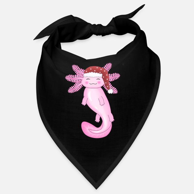 Mignon axolotl de Noël Bandana