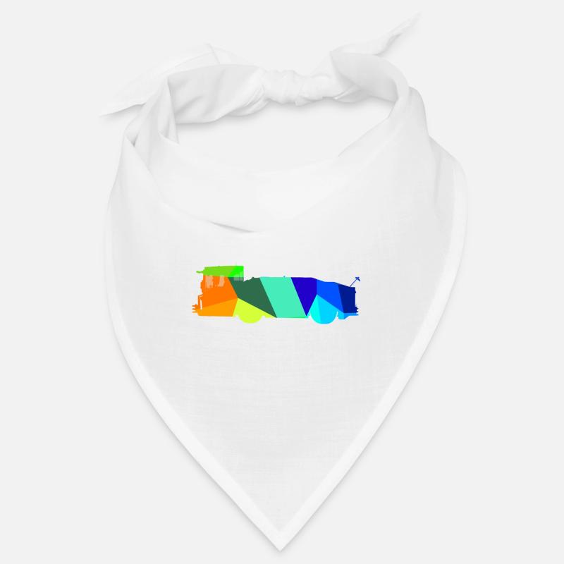 Remorqueur d’avion Rainbow Polygon Runway Bandana