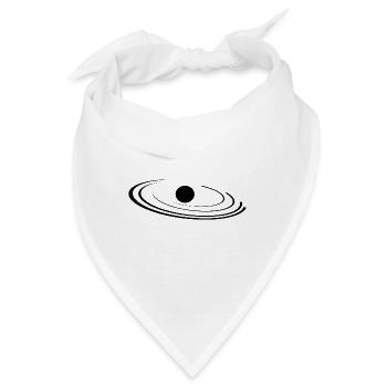 Theoretische Planeten Sonnen Umlaufbahnen - Bandana - Weiß - Vorne