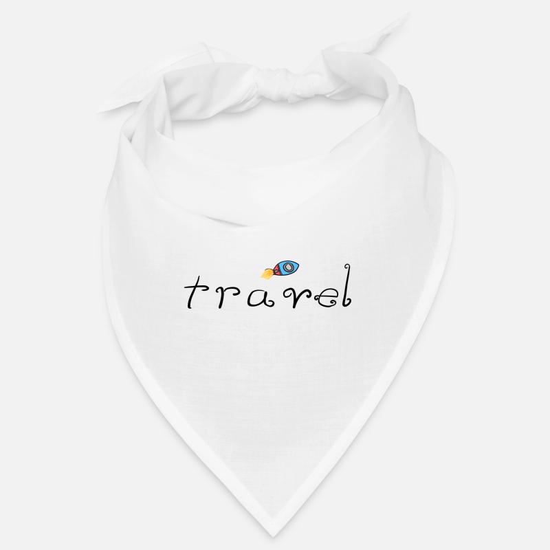 travel rocket fly emigrate Bandana