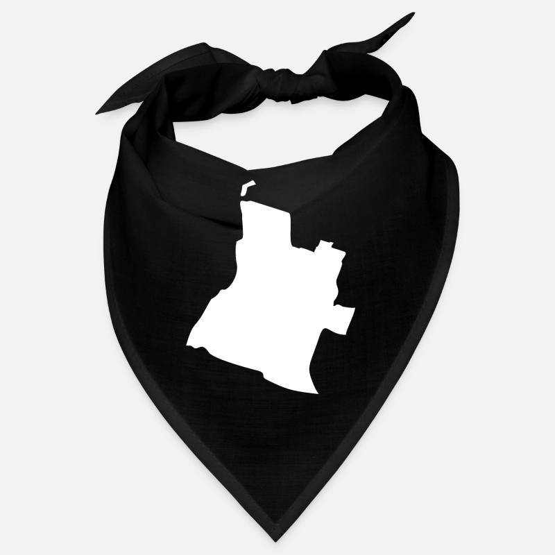 Angola map flag Bandana