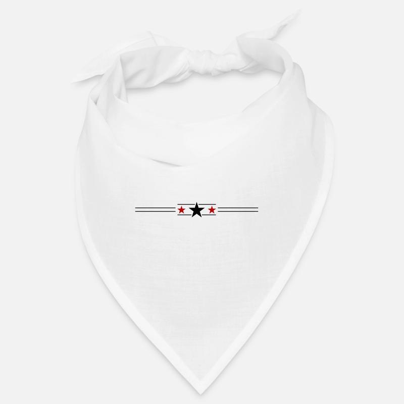 Élément d’icône de ligne d’étoile Bandana