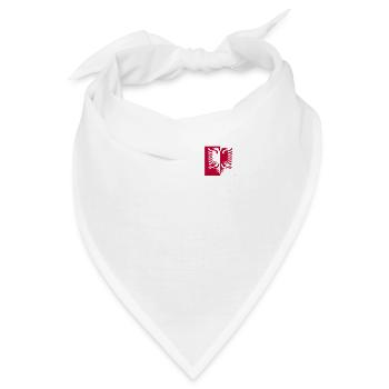 Kosova Albaner Adler Kosovo Albanien Geschenk - Bandana - Weiß - Vorne