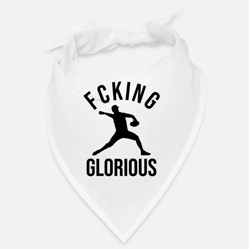 Baseball Pitcher Design Gift Bandana