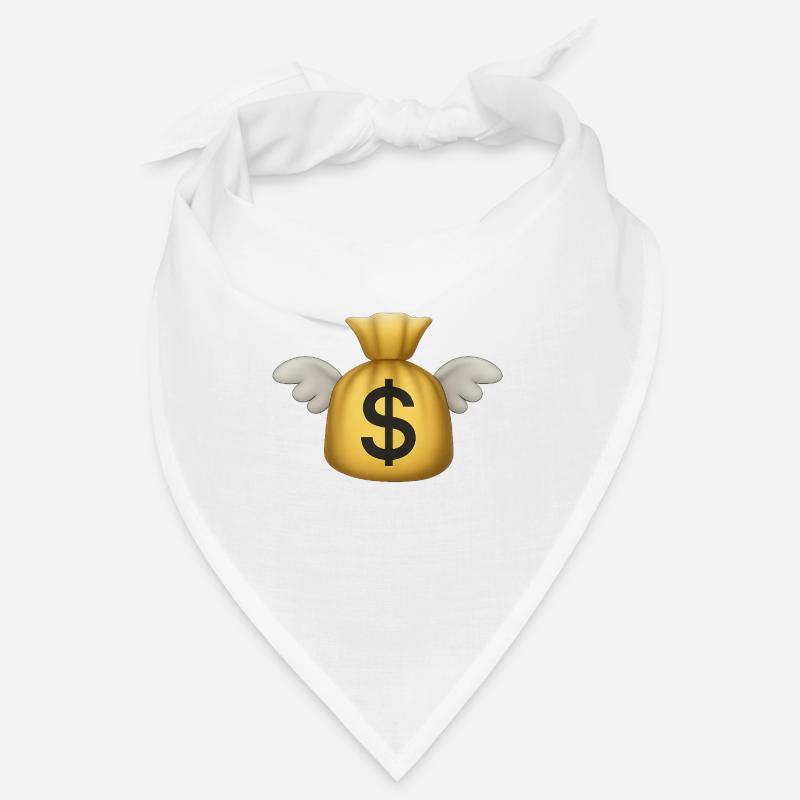 Geld fliege - Bandana - Weiß