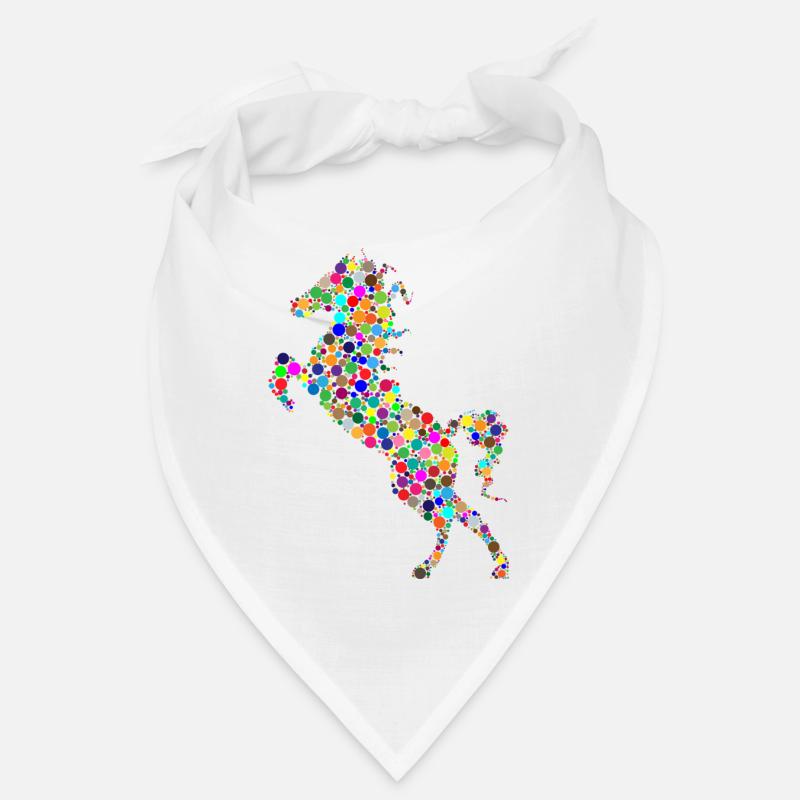 coloré cheval de saut Bandana