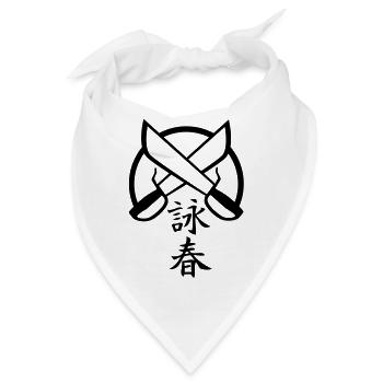 Wing Chun 5 - Bandana - Weiß - Vorne