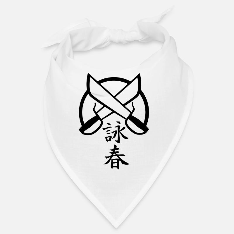 Wing Chun 5 - Bandana - Weiß